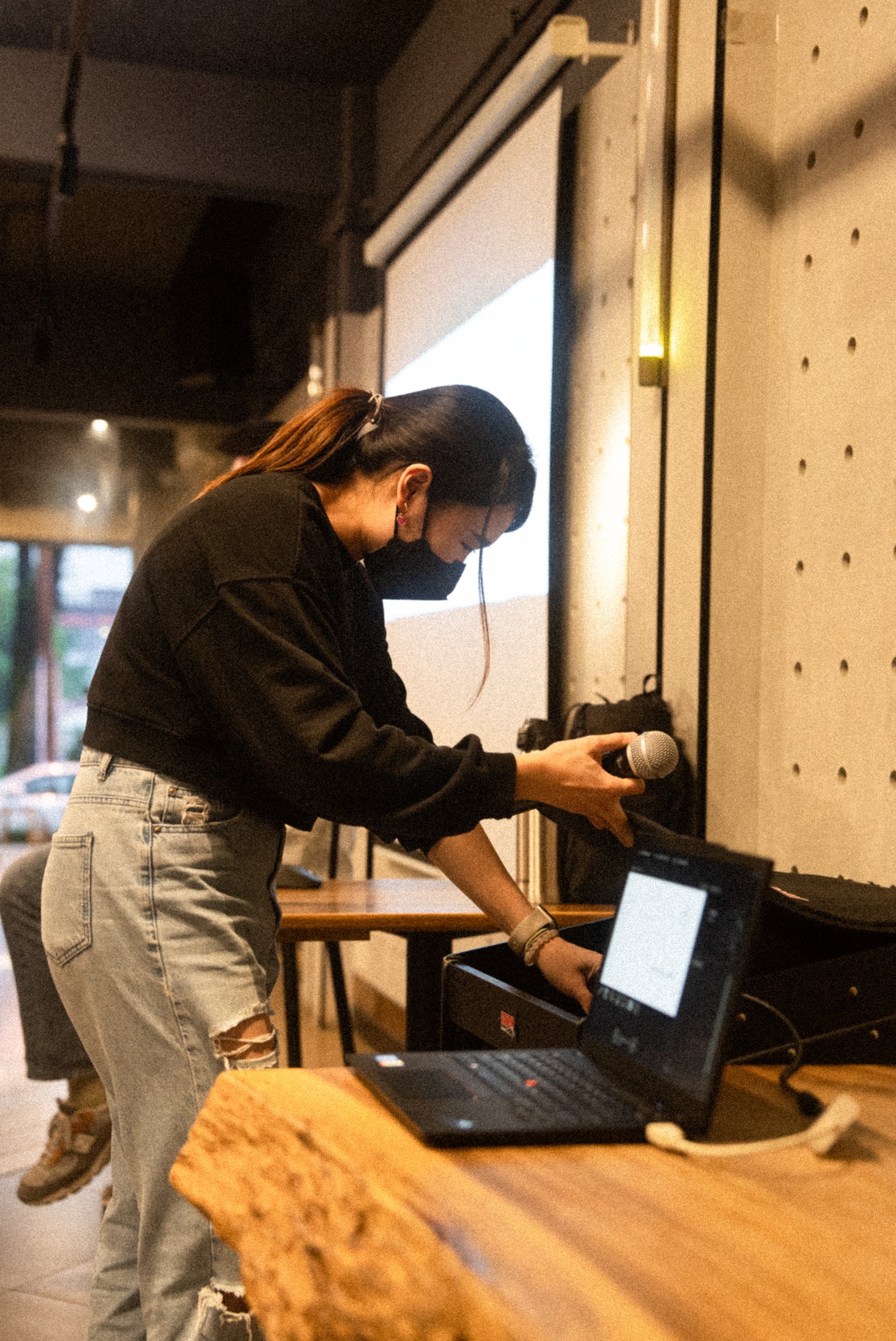 Setting up AV and sound system